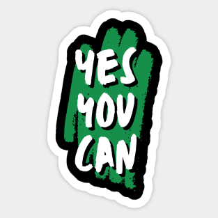 Yes you can Sticker